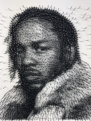 Kendrick Lamar String Art [4]