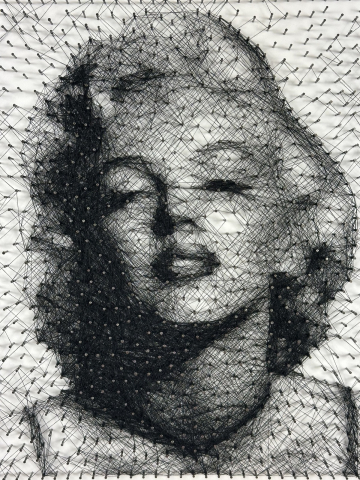 MARILYN MONROE STRING ART [3]