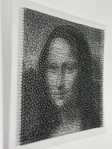 MONA LISA STRING ART [2]