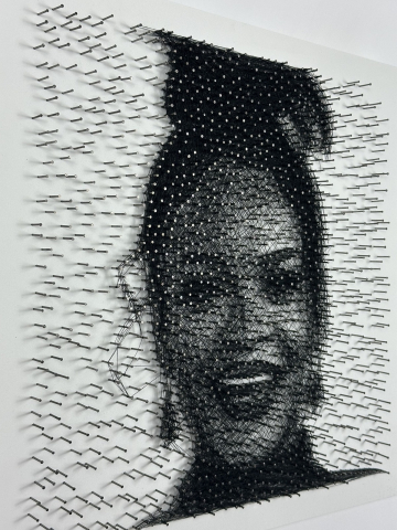 RIHANNA STRING ART [3]