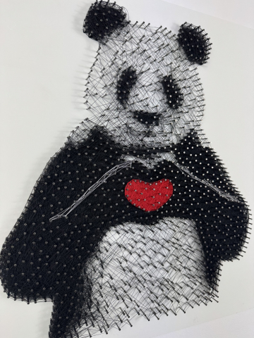 String Art Panda [1]