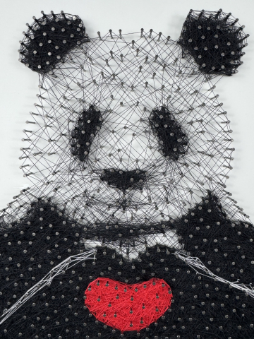 String Art Panda [2]
