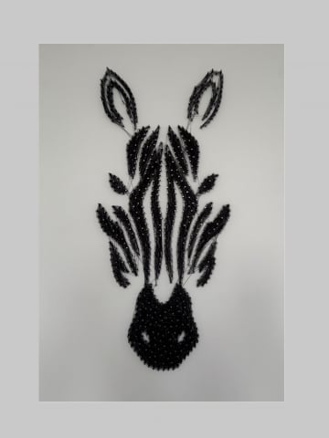 String Art - String ART Zebra