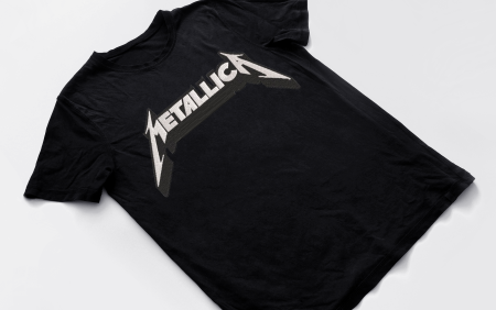 Tricouri - tricou brodat metallica