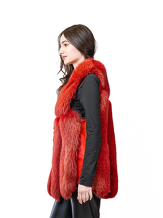 Vestă vulpe polară Red [2]