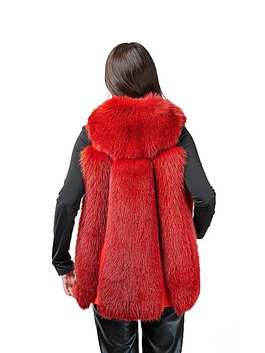 Vestă vulpe polară Red [3]