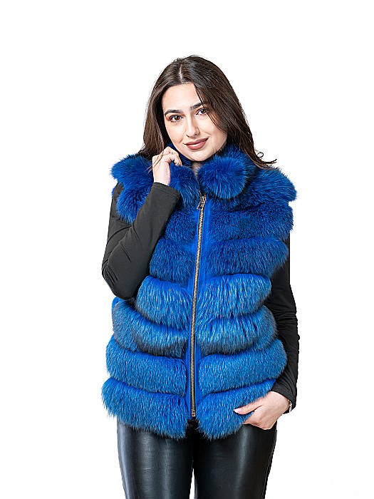 Vestă vulpe polară Blue [1]