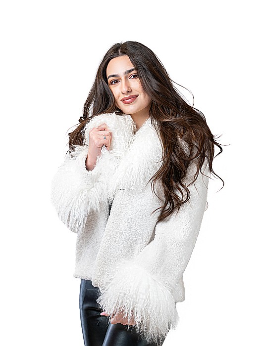 Jachetă mouton white [1]