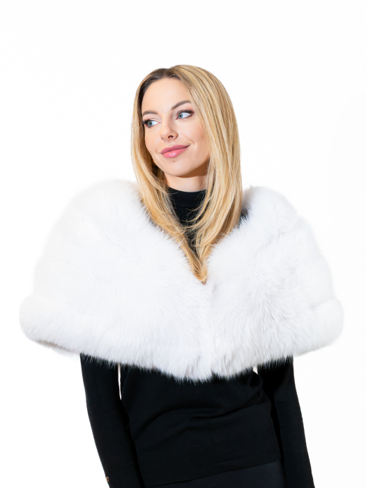 Etolă de vulpe polară White [1]