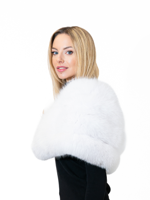 Etolă de vulpe polară White [2]