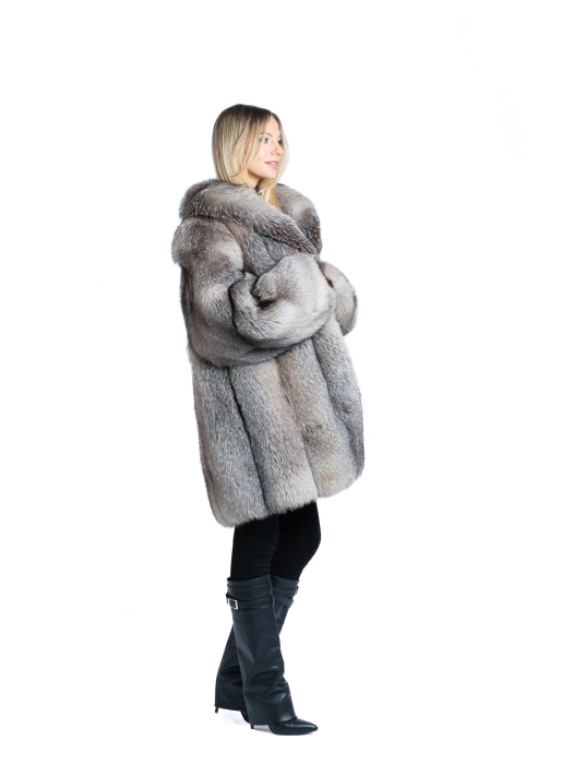 Haină vulpe argintie [2]