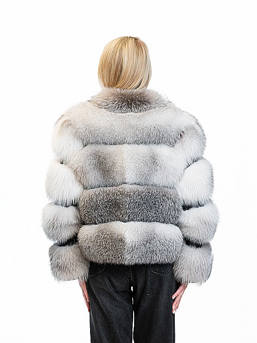 Jachetă de Vulpe Arctic White [3]