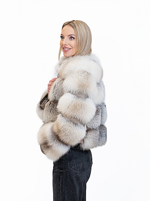 Jachetă de Vulpe Argintie Gold Frost [2]
