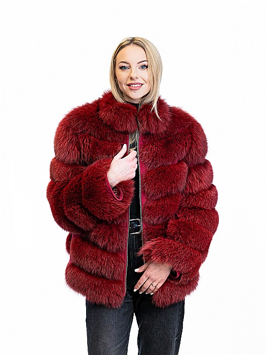 Jachetă vulpe polară Cherry [1]
