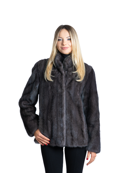 Jachetă nurcă Dark Grey [1]