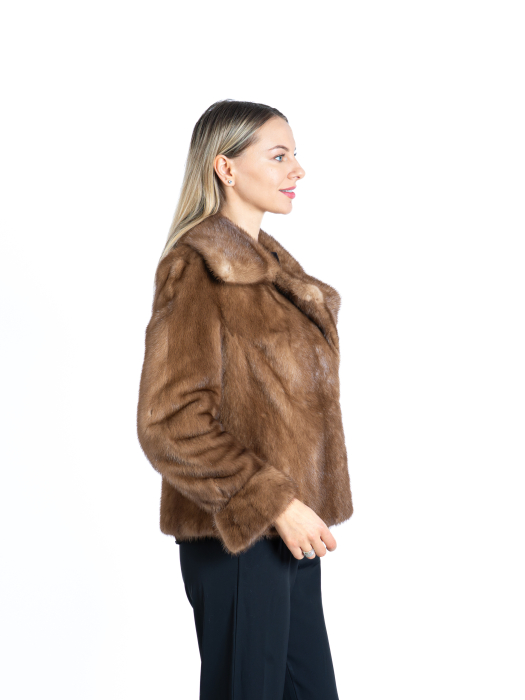 Jachetă nurcă Light Brown [2]