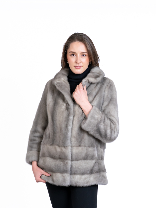 Jachetă nurcă Sapphire Grey [1]