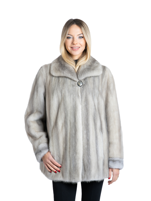 Jachetă nurcă Sapphire Grey [1]