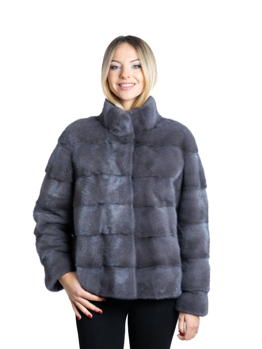 Jachetă vizon Dark Grey [1]