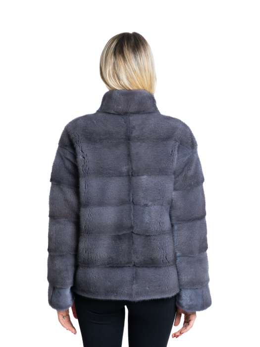 Jachetă vizon Dark Grey [3]