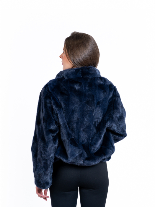 Jachetă vizon MRR Navy Blue [3]