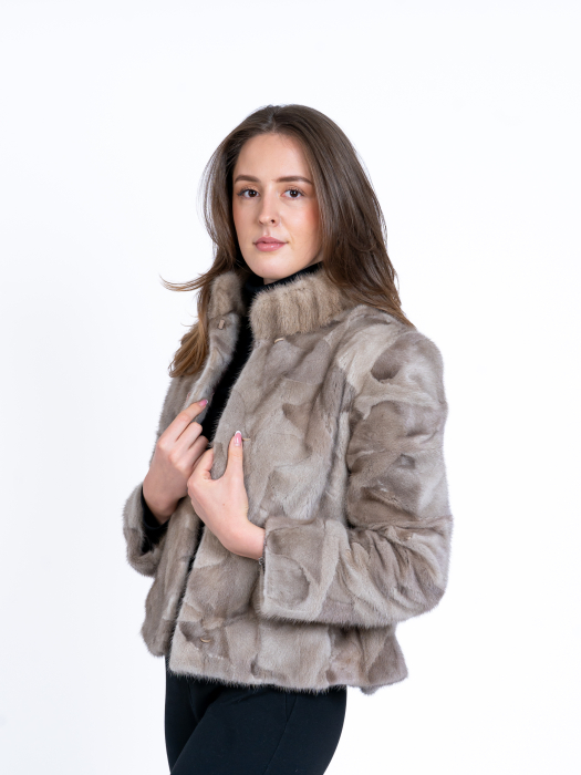 Jachetă vizon MRR Stone Beige [3]