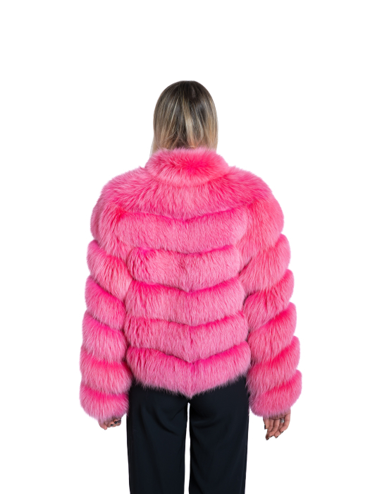 Jachetă vulpe polară Pink [3]