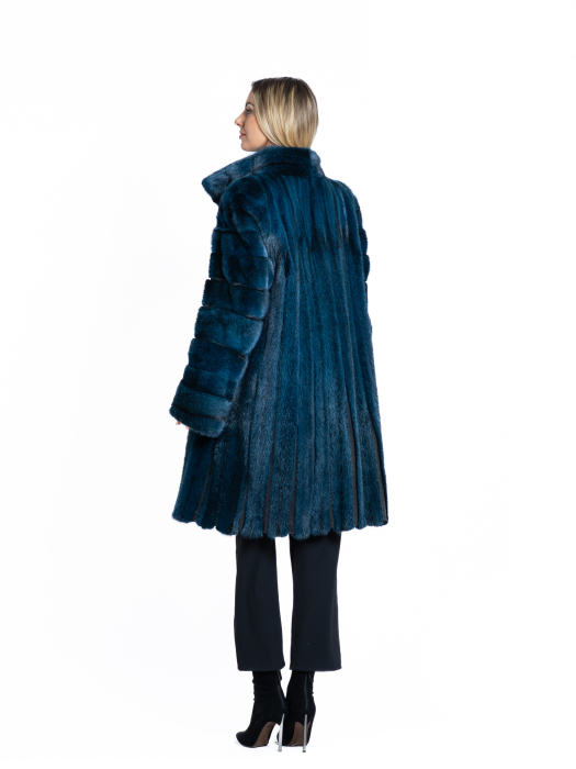 Palton nurcă Graphite Blue [3]