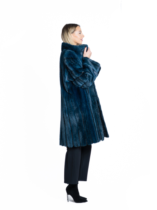 Palton nurcă Graphite Blue [2]