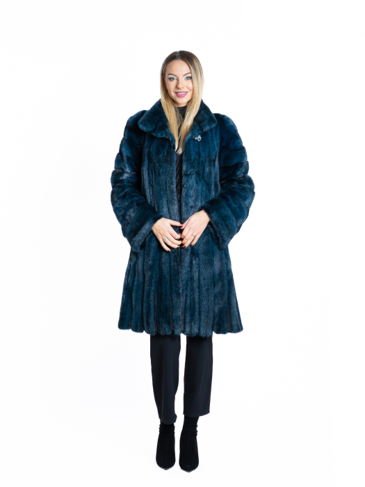 Palton nurcă Graphite Blue [1]