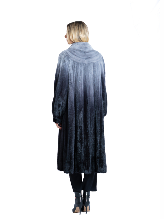 Palton nurcă Ombre Blue [3]