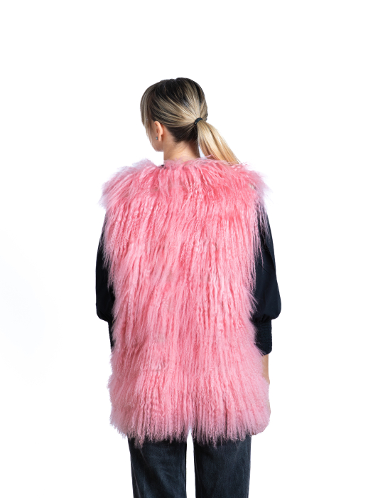 Vestă mongoleză Powder Pink [1]