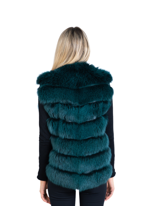 Vestă vulpe polară Forest Green [2]