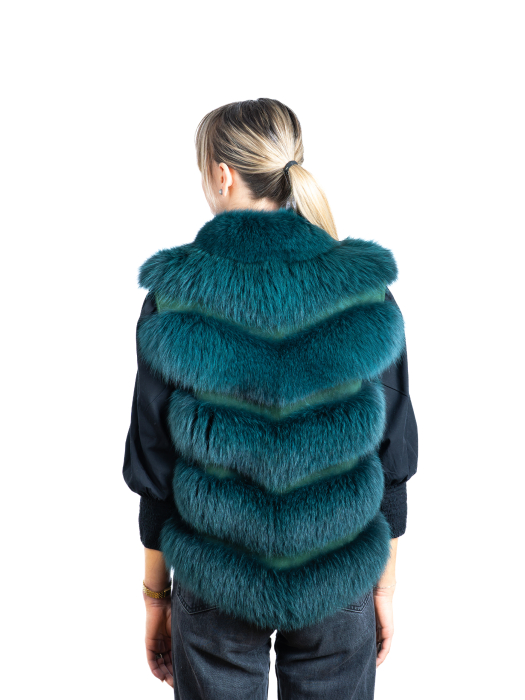 Vestă vulpe polară Green [2]