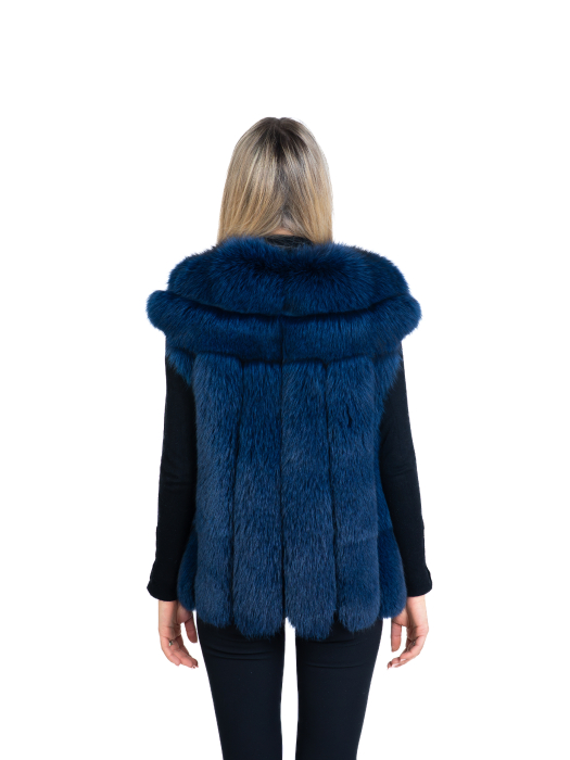 Vestă vulpe polară Navy Blue [2]