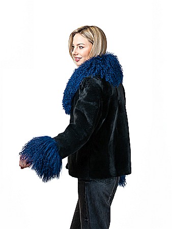 Jachetă mouton Black [1]
