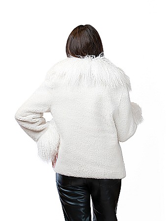 Jachetă mouton white [2]