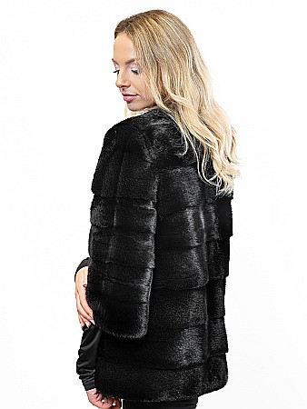 Jachetă Vizon Black Model Channel [2]