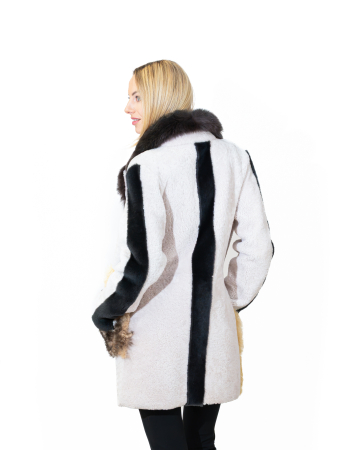 Cojoc ovine Cappuccino Blend [2]