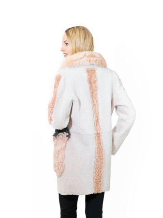 Cojoc ovine Cotton Mist [2]