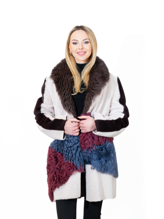 Shearling - Cojoc ovine Nocturne Blend