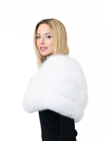 Etolă de vulpe polară White [1]