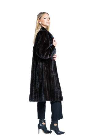 Haină vizon Dark Brown [1]