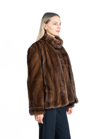 Haină versatilă vizon Light Brown - model 3 in 1 [3]