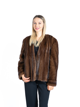 Haină versatilă vizon Light Brown - model 3 in 1 [4]