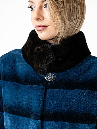 Jachetă Deep Blue Rex Chinchilla [2]