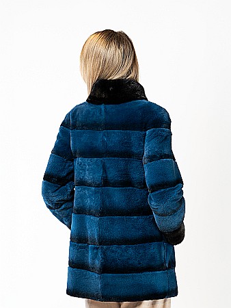Jachetă Deep Blue Rex Chinchilla [3]