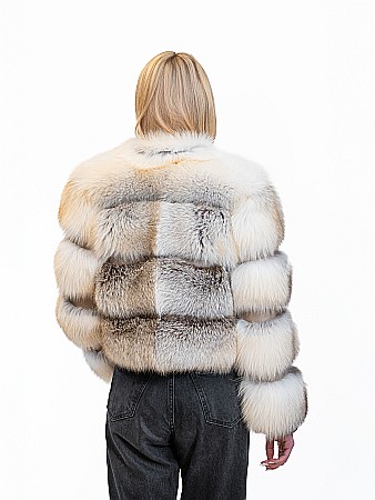 Jachetă de Vulpe Argintie Gold Frost [2]