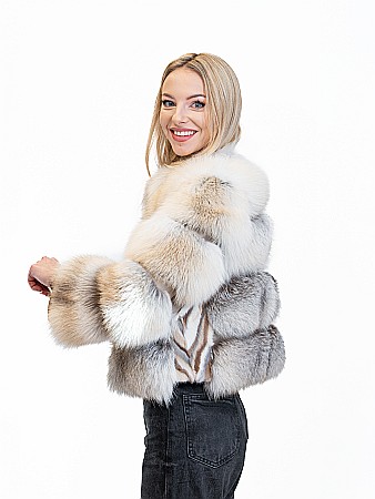 Jachetă de Vulpe Argintie Gold Frost [3]