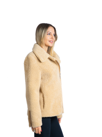 Jachetă mouton Beige [1]
